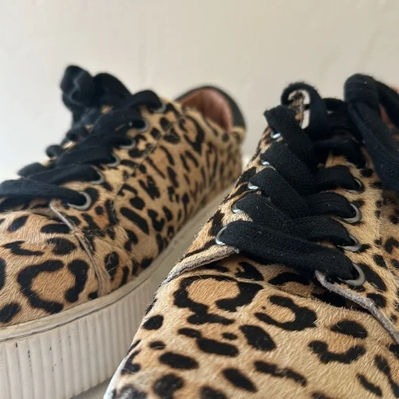 Leopard Platform Sneakers - Picture 6 of 9